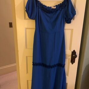 Magical blue dress